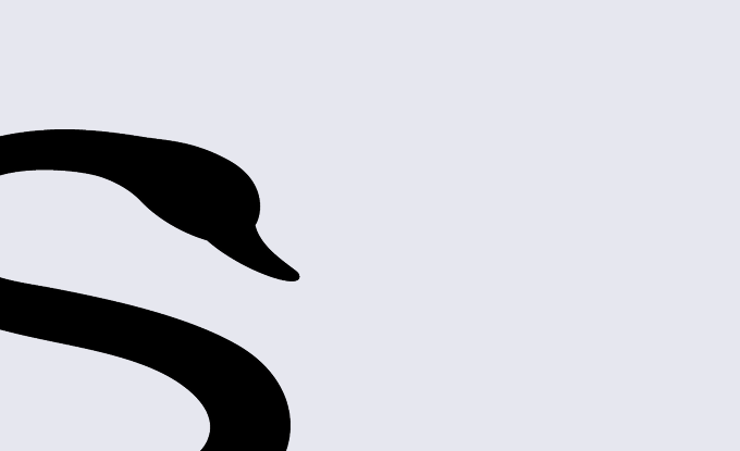 Tło stanowiące czarne logo marki SKG w kształcie litery S